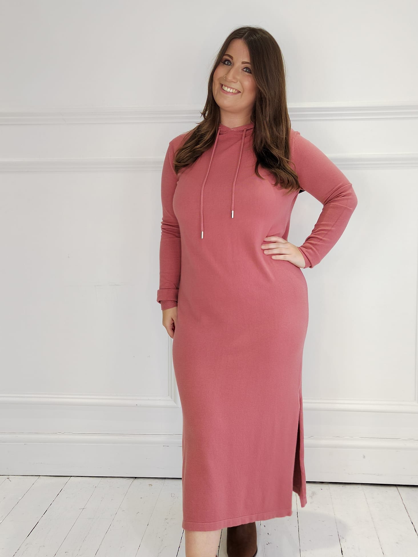 ALICE Pink Jumper Dress (One size fits 