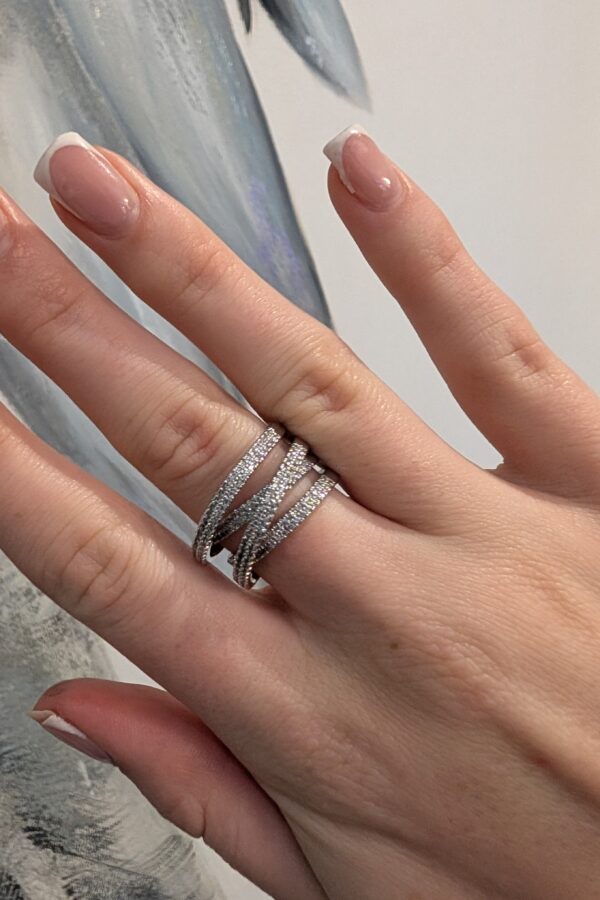 Georgia Adjustable Ring (Silver)