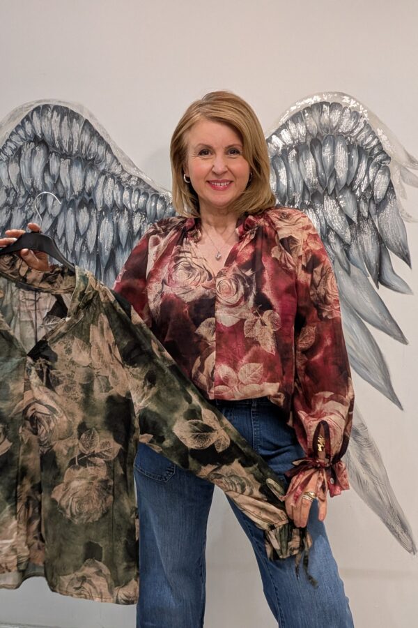 Brooks Floral Print Blouse (One size fits 12-16)