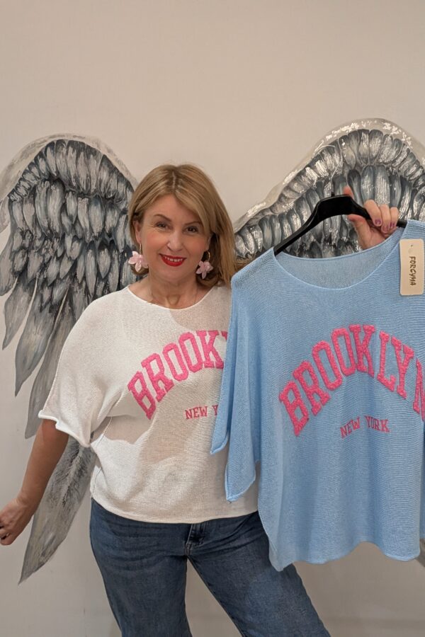 Brooklyn Light Knit Top (onesize fits 10 - 18)