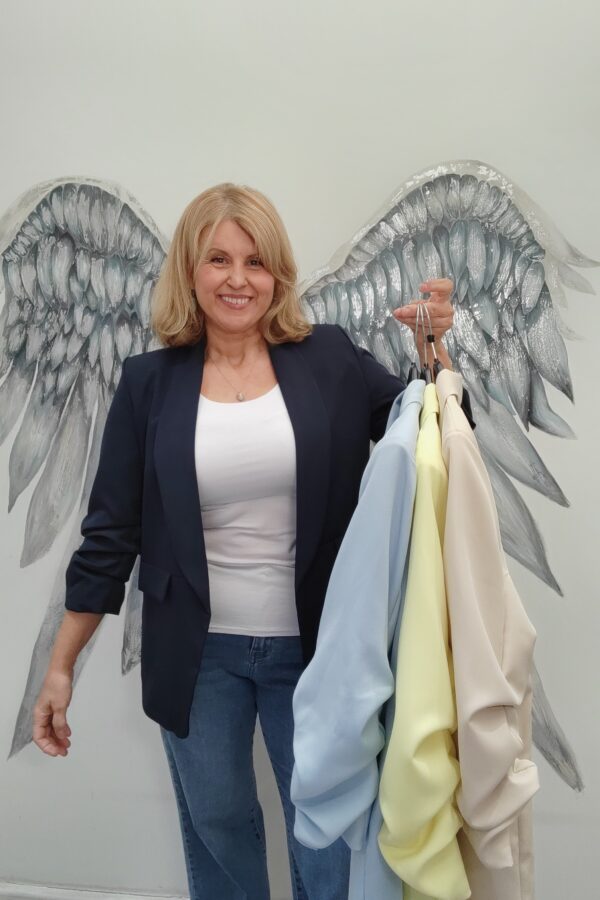 Roxy 3/4 Sleeve Blazer (Individually Sized - Small to Extra Large)