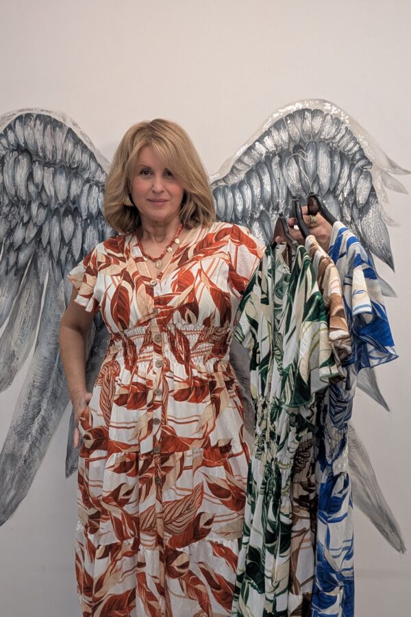 Corsica Magic Midi Dress (One Size 12 to 18)