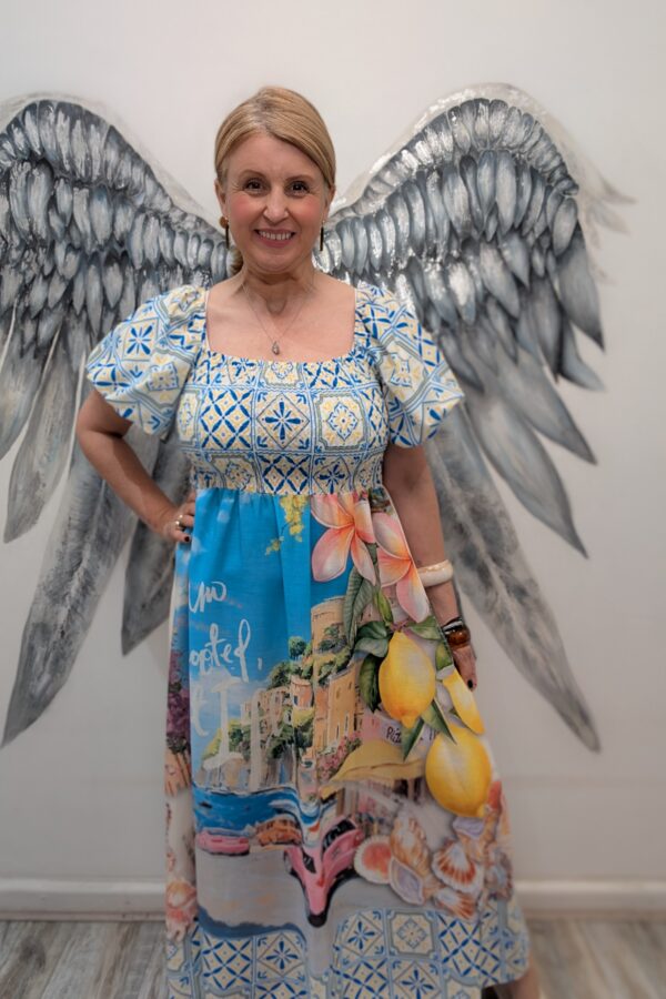 Santorini Dress (One Size 10 to 16)