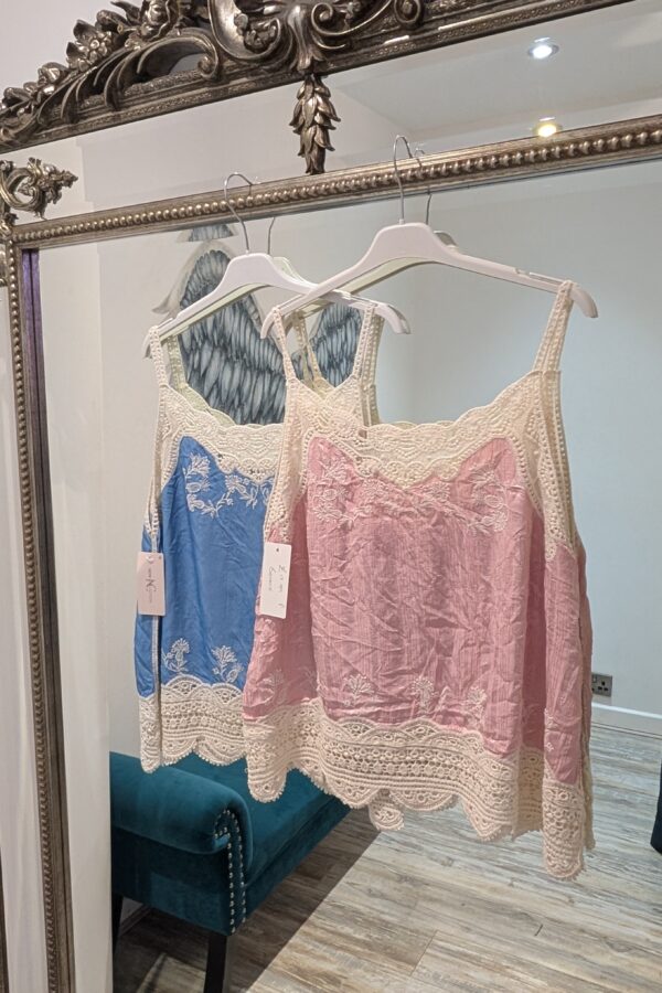 Bonnie Summer Cami Top (One Size Fits 12 to 18)