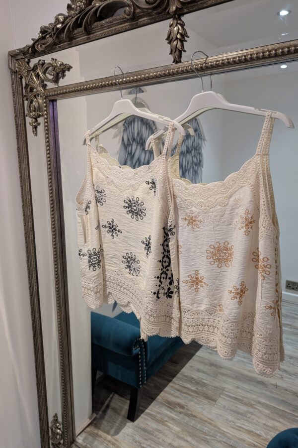 Pasha Summer Cami Top (One Size Fits 12 to 18)