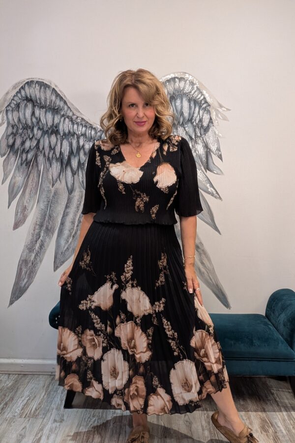 Kimberley Pleated Dress