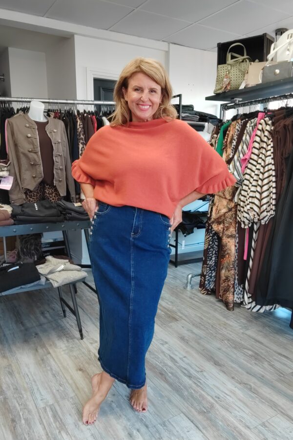 Roxy Denim Skirt Size 12-14