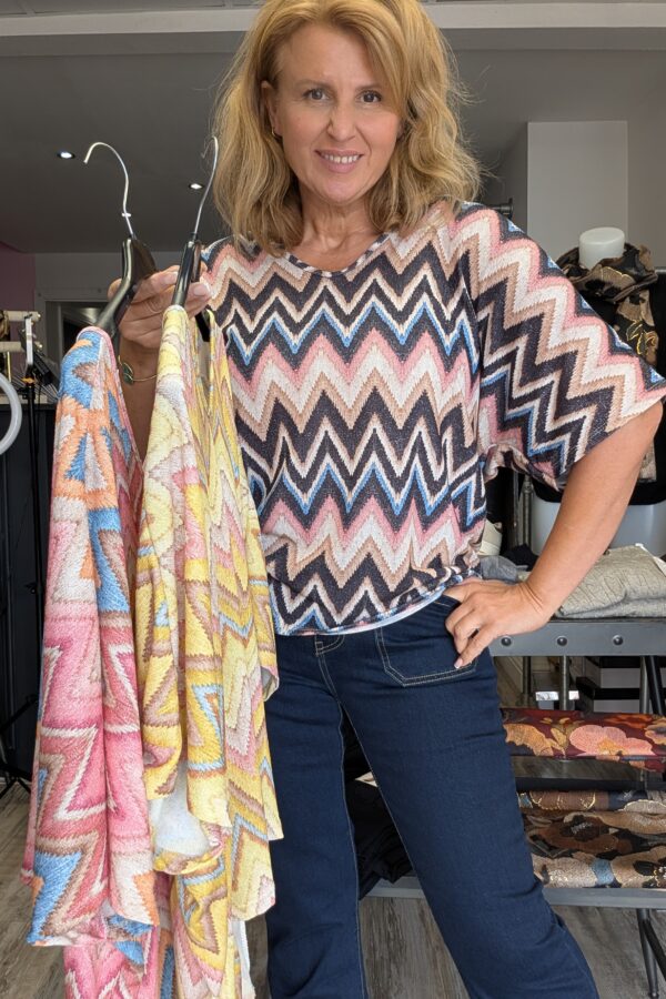 Malta Bow Back Top (One Size Fits 12 to 18)
