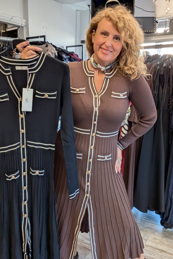 Shauna Knit Dress (Individually Sized S/M L/XL)